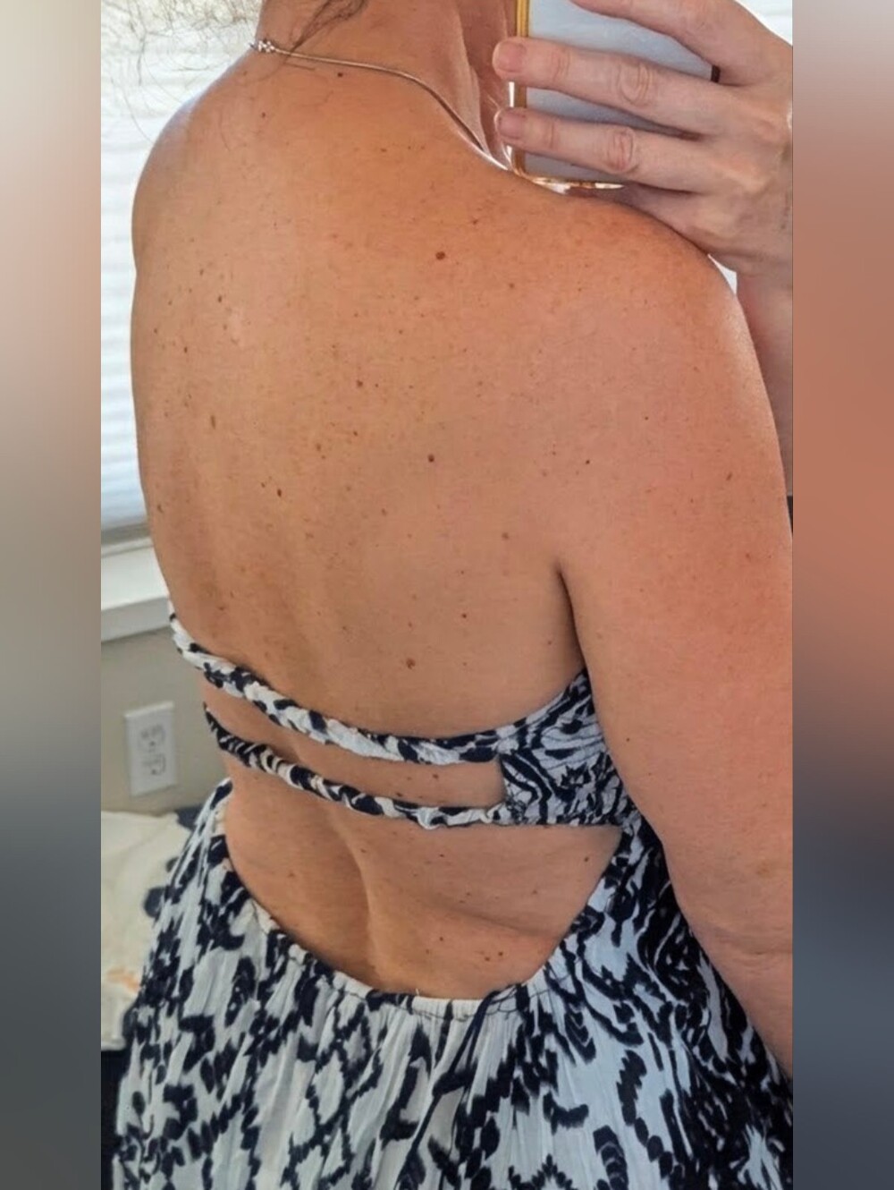 Maxi Dress Strapless With Open Sexy Back Small - Picture 4 of 4